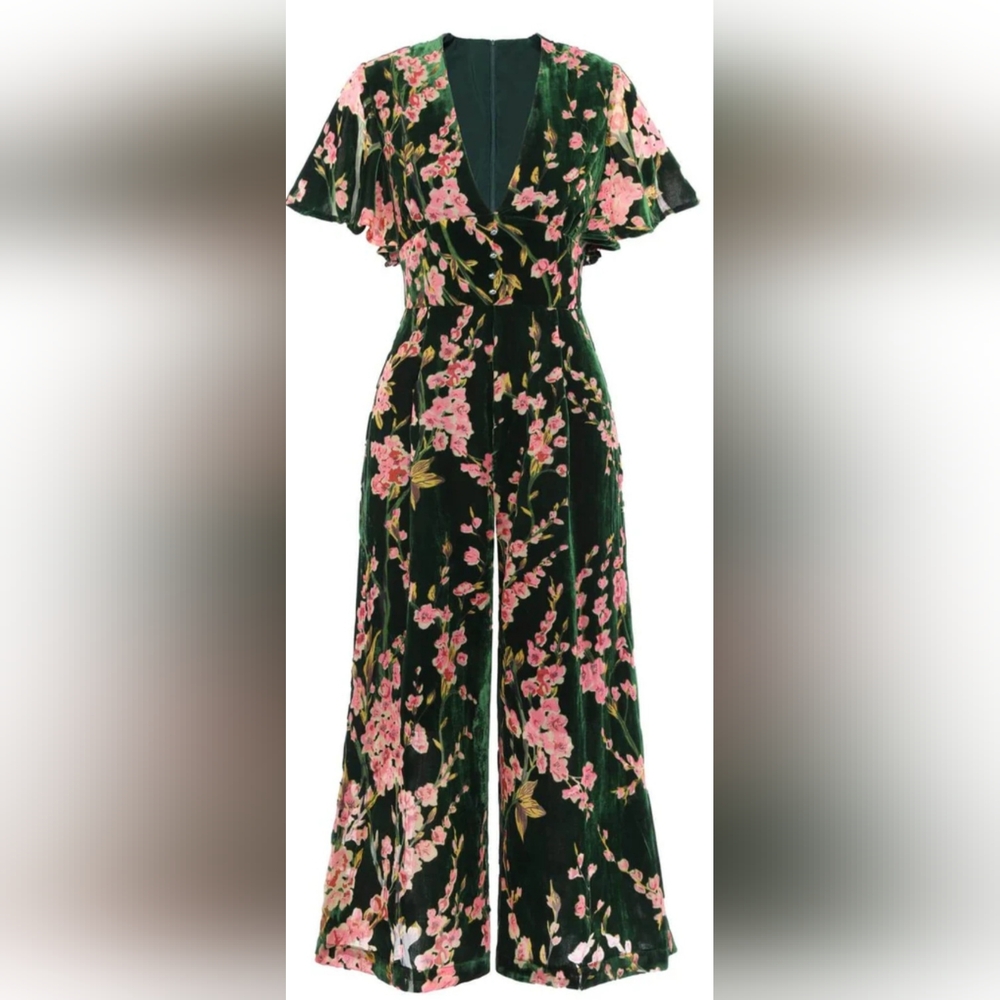 1930 Velvet Vintage Jumpsuit